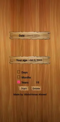 Know your age android App screenshot 1